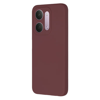 Ovitek za Xiaomi Redmi 17C 5G, Techsuit, SoftFlex, bordo