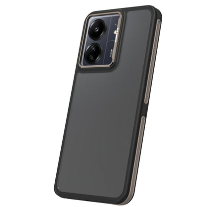 Ovitek za Xiaomi Poco M6 / Redmi 13C 5G, OEM, Crystal Black, Siva