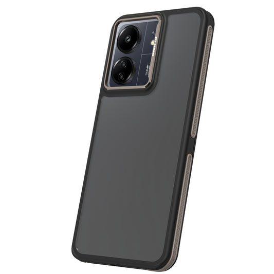 Ovitek za Xiaomi Poco M6 / Redmi 13C 5G, OEM, Crystal Black, Siva