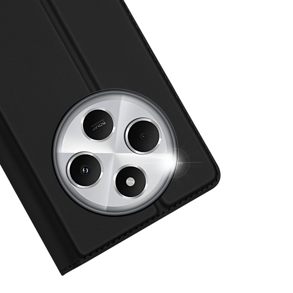 Ovitek za Xiaomi Poco C75 5G / C75 / Redmi 14C, DUX DUCIS, Skin Pro, Črn