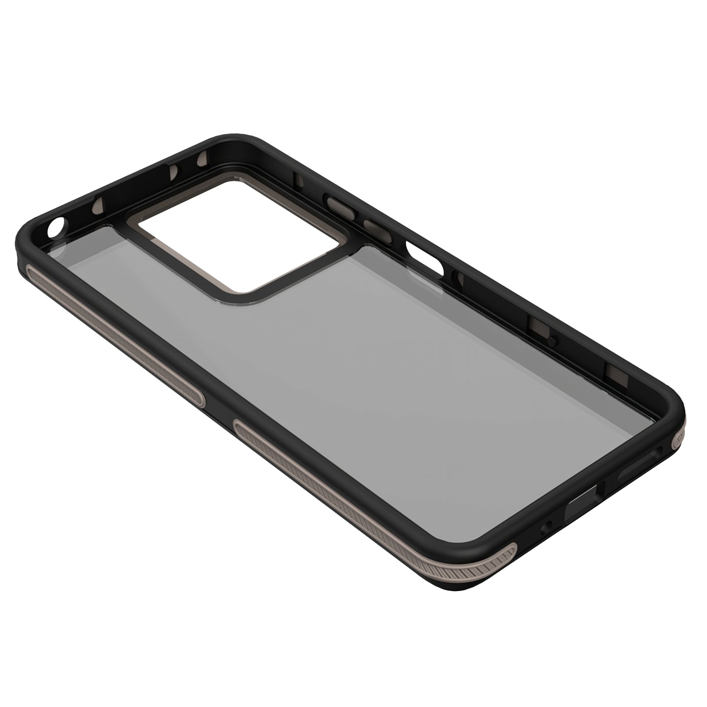 Ovitek za Xiaomi Poco M6 / Redmi 13C 5G, OEM, Crystal Black, Siva