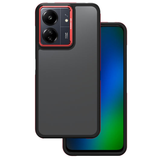 Ovitek za Xiaomi Poco M6 / Redmi 13C 5G, OEM, Crystal Black, Roza