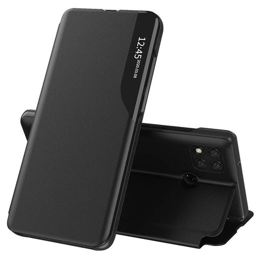 Ovitek za Xiaomi Redmi 9C NFC / 9C, Techsuit, eFold, Črn