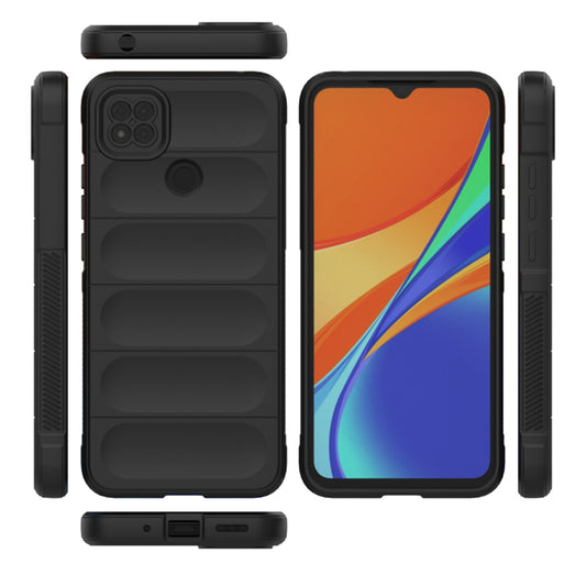 Ovitek za Xiaomi Redmi 9C NFC / 9C, Techsuit, Magic Shield, Črn
