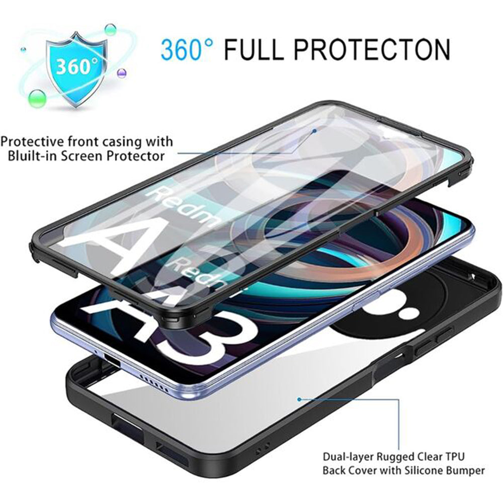 Case for Xiaomi Redmi A3x / A3, Techsuit, ColorVerse 360, Blue