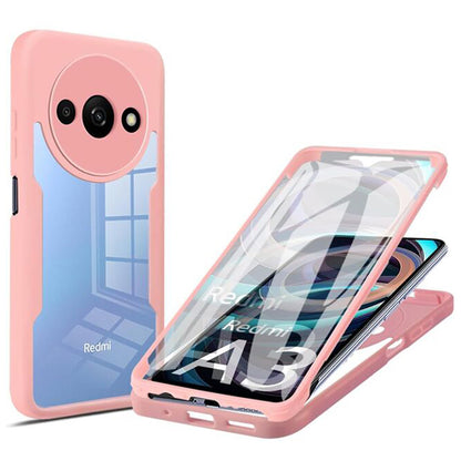 Ovitek za Xiaomi Redmi A3x / A3, Techsuit, ColorVerse 360, roza