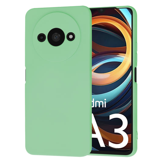 Ovitek za Xiaomi Redmi A3x / A3, Techsuit, SoftFlex, Svetlo zelena