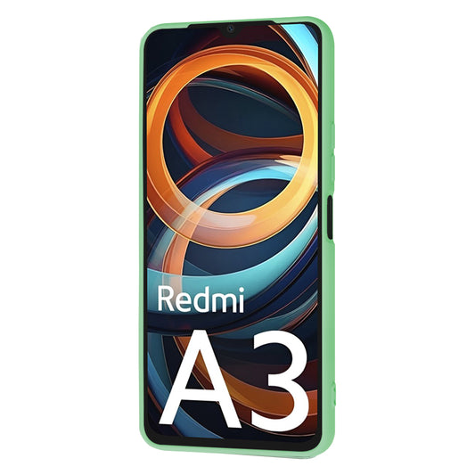 Ovitek za Xiaomi Redmi A3x / A3, Techsuit, SoftFlex, Svetlo zelena