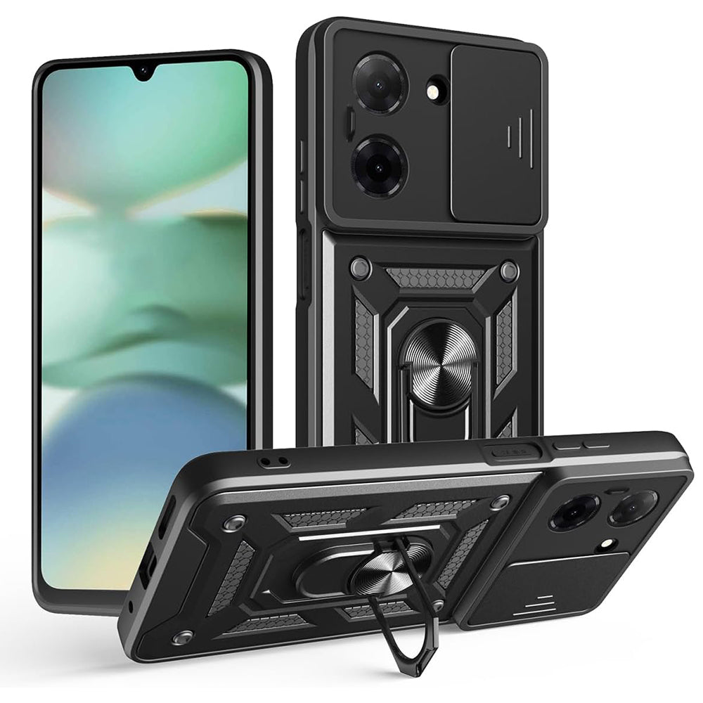 Ovitek za Xiaomi Redmi A5 4G (Regional), Techsuit, CamShield, Črn