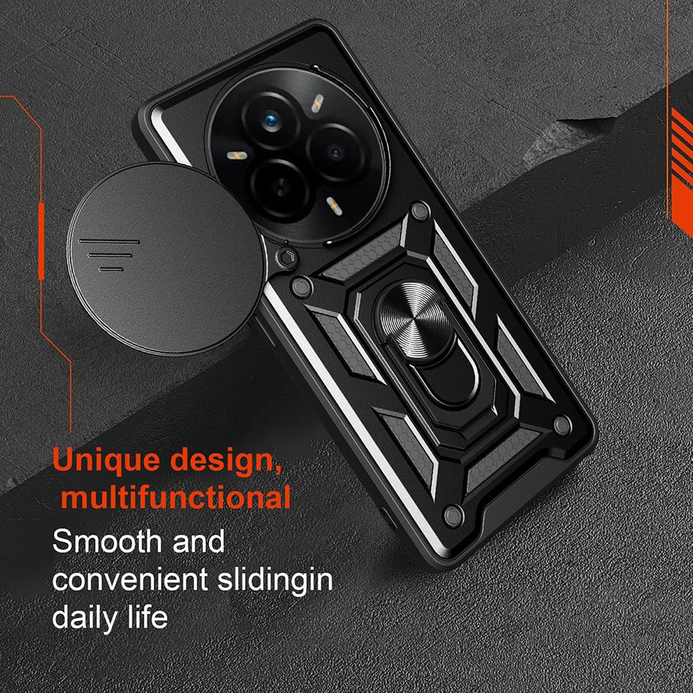 Ovitek za Xiaomi Redmi A5 4G (Regional), Techsuit, CamShield, Črn