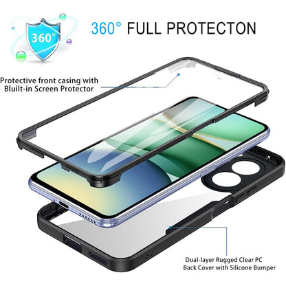 Ovitek za Xiaomi Redmi A5 4G (Regional), Techsuit, ColorVerse 360, Črn