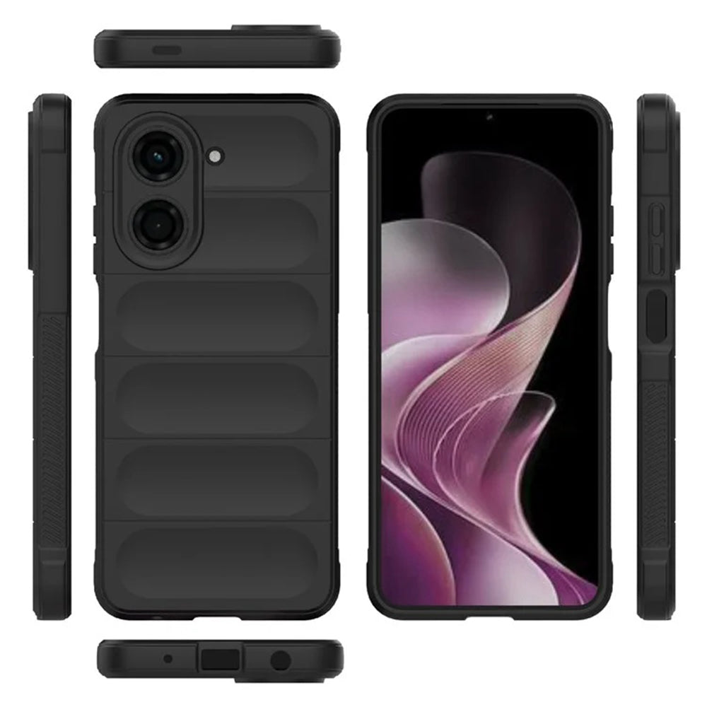Ovitek za Xiaomi Redmi A5 4G (Regional), Techsuit, Magic Shield, Črn