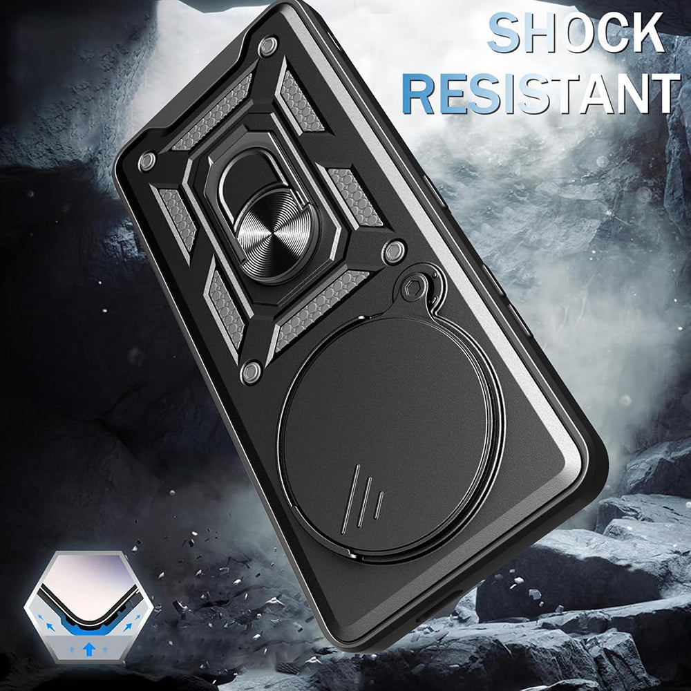 Ovitek za Xiaomi Redmi A5 4G (Standard), Techsuit, CamShield, Črn