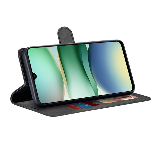 Ovitek za Xiaomi Redmi A5 4G (Standard), Techsuit, Diary Book, Črn