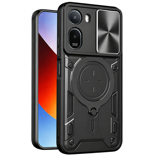 Ovitek za Xiaomi Redmi A7 Pro 4G, Techsuit, CamGuard Pro, Črn