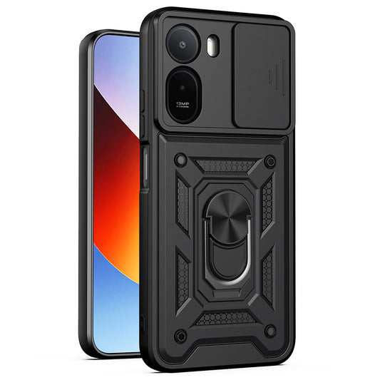 Ovitek za Xiaomi Redmi A7 Pro 4G, Techsuit, CamShield, Črn