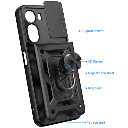 Case for Xiaomi Redmi A7 Pro 4G, Techsuit, CamShield, Rose Gold