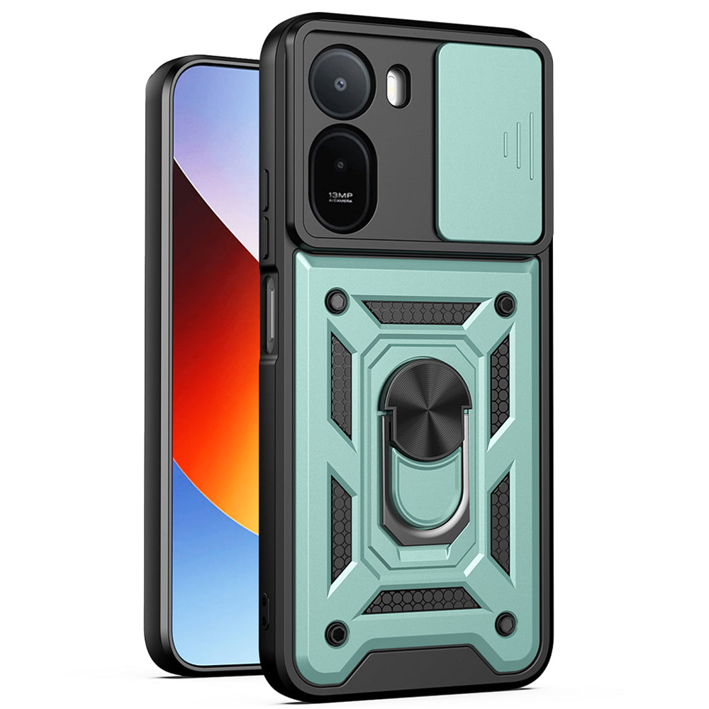 Ovitek za Xiaomi Redmi A7 Pro 4G, Techsuit, CamShield, Zeleno