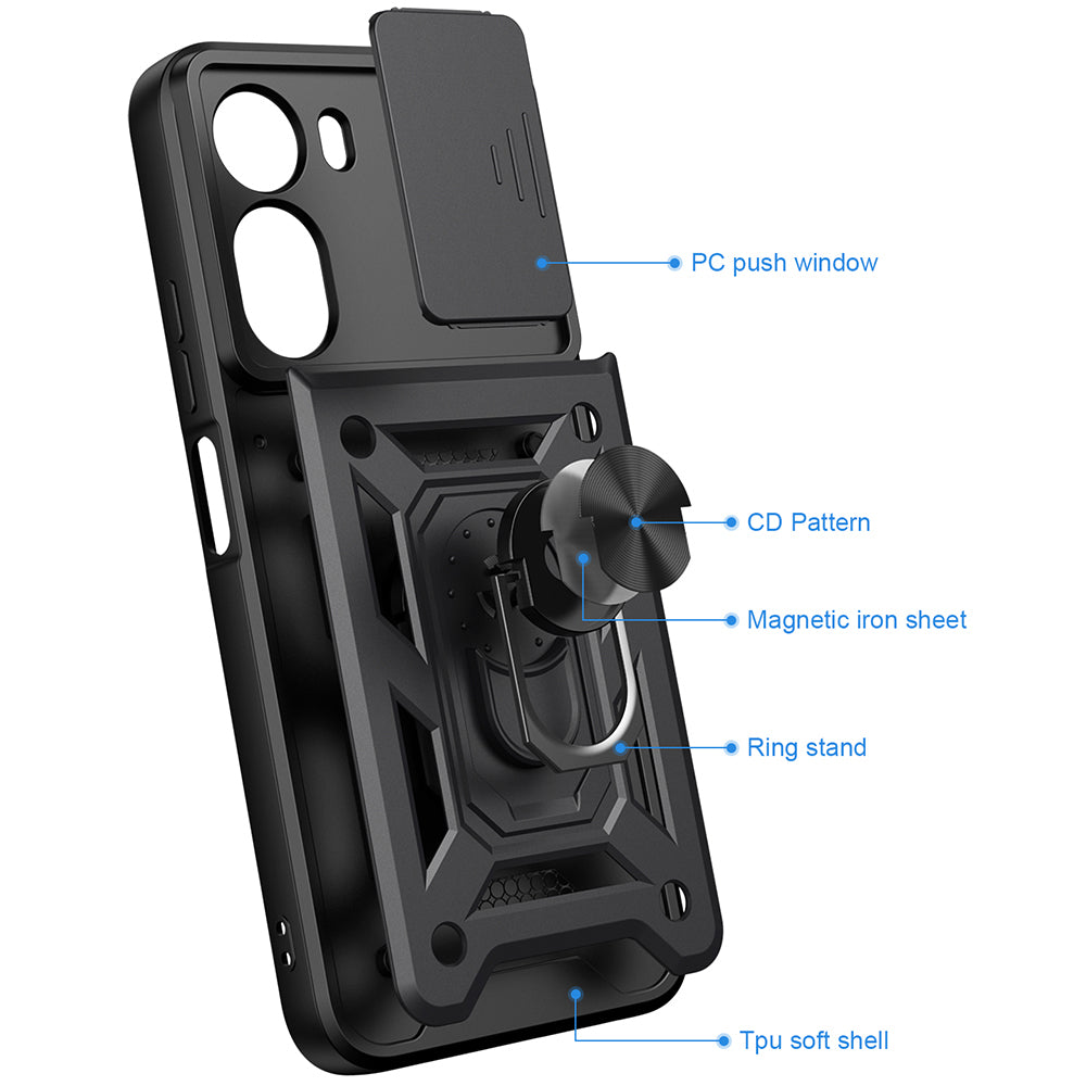 Ovitek za Xiaomi Redmi A7 Pro 4G, Techsuit, CamShield, Zeleno
