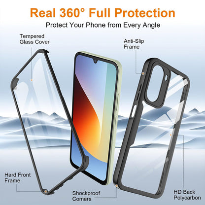 Ovitek za Xiaomi Redmi A7 Pro 4G, Techsuit, ColorVerse 360, Črn