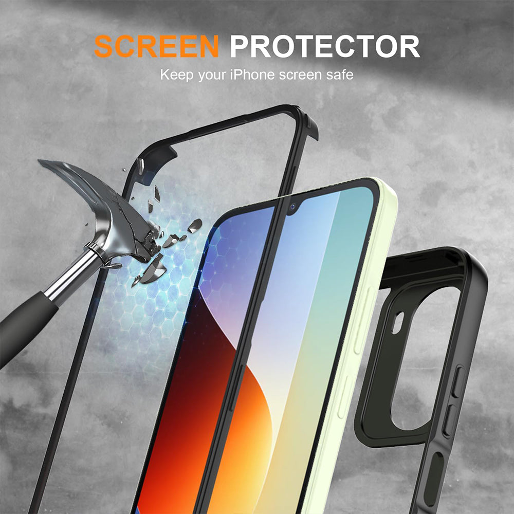 Ovitek za Xiaomi Redmi A7 Pro 4G, Techsuit, ColorVerse 360, Črn