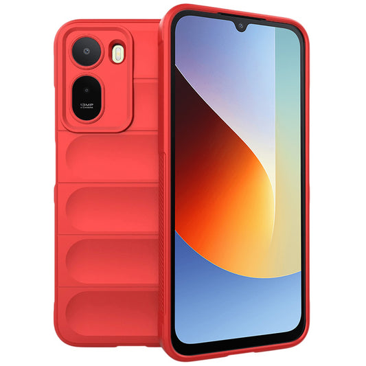 Ovitek za Xiaomi Redmi A7 Pro 4G, Techsuit, Magic Shield, rdeč