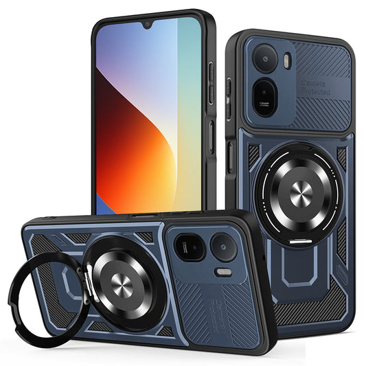 Ovitek za Xiaomi Redmi A7 Pro 4G, Techsuit, RuggedCam, Modra