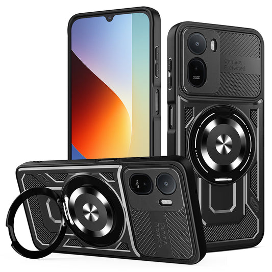 Ovitek za Xiaomi Redmi A7 Pro 4G, Techsuit, RuggedCam, Črn