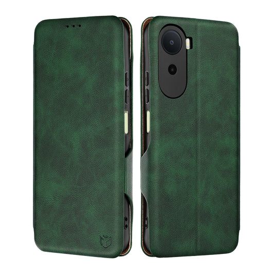 Ovitek za Xiaomi Redmi A7 Pro 4G, Techsuit, Safe Wallet Plus, Zeleno
