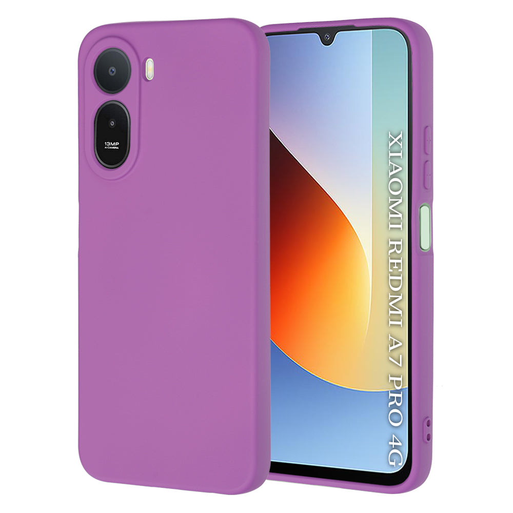 Ovitek za Xiaomi Redmi A7 Pro 4G, Techsuit, SoftFlex, Vijoličen