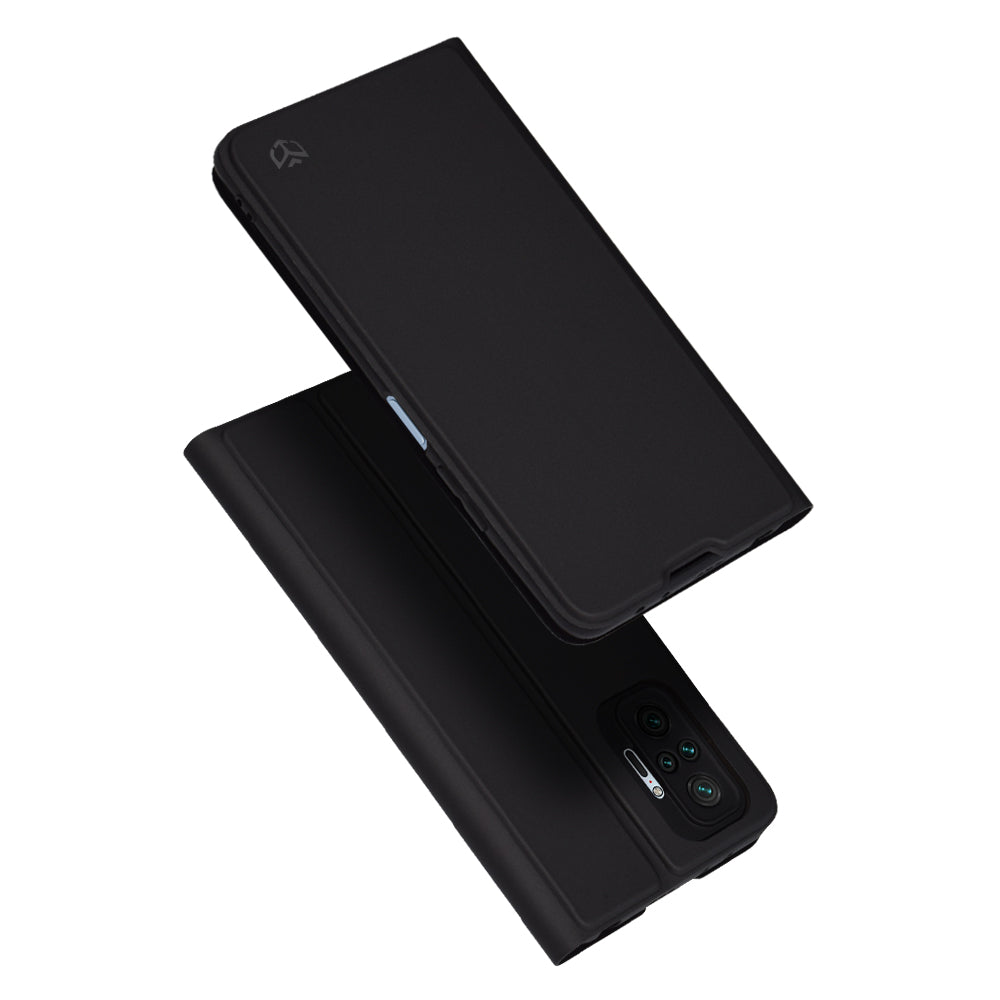 Ovitek za Xiaomi Redmi Note 10 Pro Max / Note 10 Pro, Techsuit, Magskin Book, črn