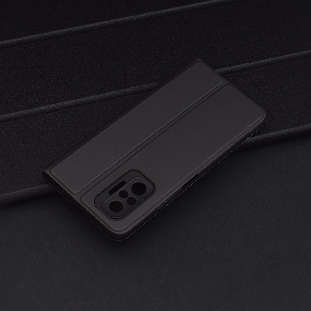Ovitek za Xiaomi Redmi Note 10 Pro Max / Note 10 Pro, Techsuit, Magskin Book, črn