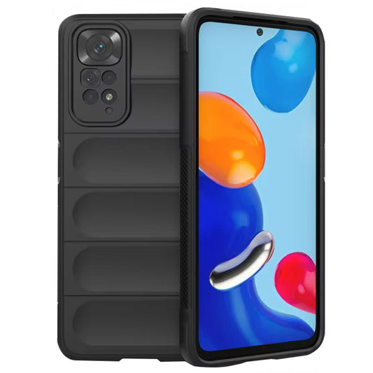 Ovitek za Xiaomi Redmi Note 11S / Note 11, Techsuit, Magic Shield, Črn