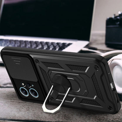 Ovitek za Xiaomi Redmi Note 12 4G, Techsuit, CamShield, Črn