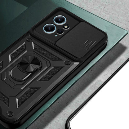 Ovitek za Xiaomi Redmi Note 12 4G, Techsuit, CamShield, Črn