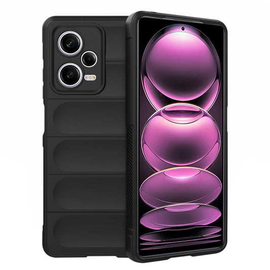 Ovitek za Xiaomi Redmi Note 12 Pro 5G, Techsuit, Magic Shield, Črn