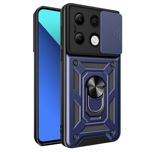 Ovitek za Xiaomi Redmi Note 13 4G, Techsuit, CamShield, modra