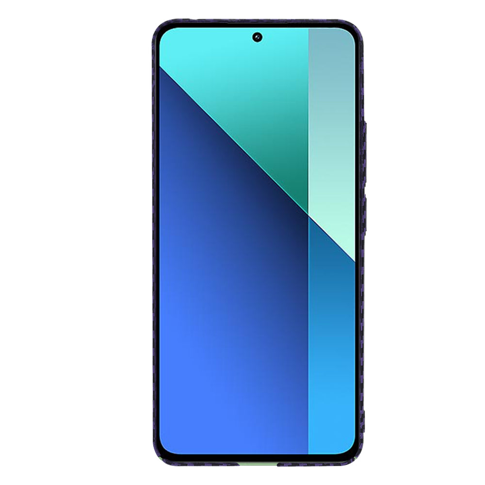Ovitek za Xiaomi Redmi Note 13 4G, Techsuit, Carbonite FiberShell, Vijoličen