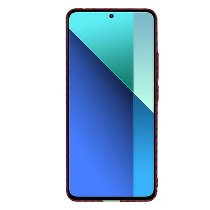 Ovitek za Xiaomi Redmi Note 13 4G, Techsuit, Carbonite FiberShell, Rdeča