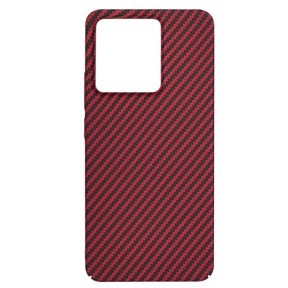 Ovitek za Xiaomi Redmi Note 13 4G, Techsuit, Carbonite FiberShell, Rdeča