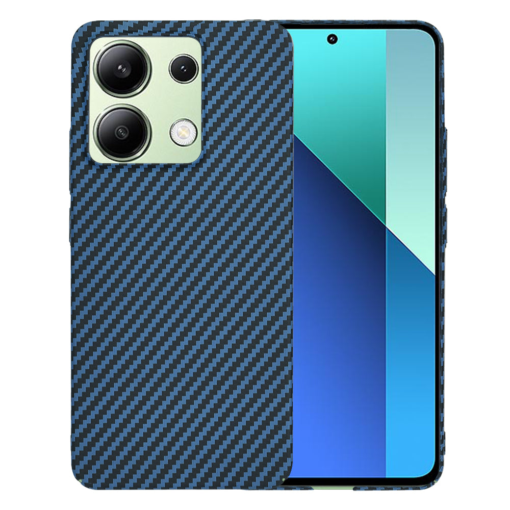 Ovitek za Xiaomi Redmi Note 13 4G, Techsuit, Carbonite FiberShell, turkizna