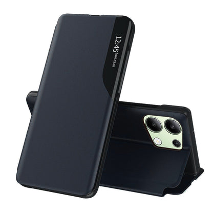 Ovitek za Xiaomi Redmi Note 13 4G, Techsuit, eFold, Temno modra
