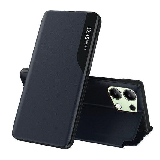 Ovitek za Xiaomi Redmi Note 13 4G, Techsuit, eFold, Temno modra