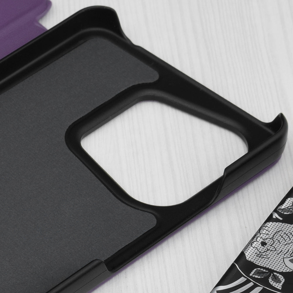 Ovitek za Xiaomi Redmi Note 13 4G, Techsuit, eFold, vijoličen