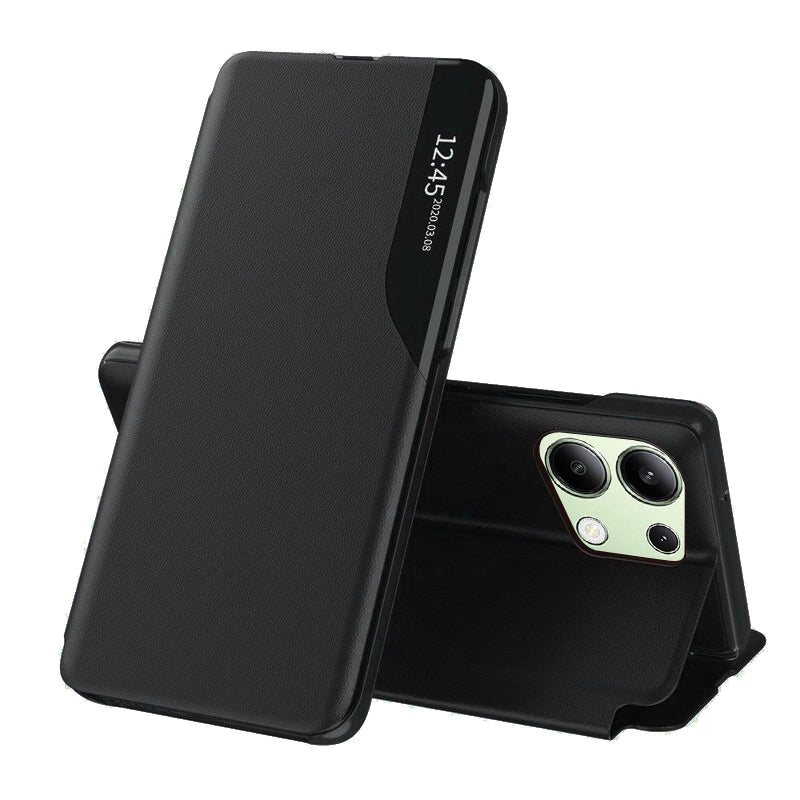 Ovitek za Xiaomi Redmi Note 13 4G, Techsuit, eFold, Črn