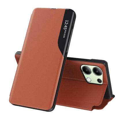 Ovitek za Xiaomi Redmi Note 13 4G, Techsuit, eFold, oranžen
