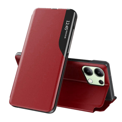 Ovitek za Xiaomi Redmi Note 13 4G, Techsuit, eFold, rdeč