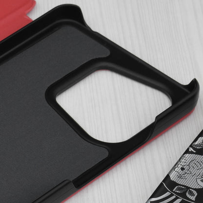 Ovitek za Xiaomi Redmi Note 13 4G, Techsuit, eFold, rdeč