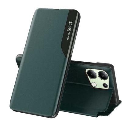 Ovitek za Xiaomi Redmi Note 13 4G, Techsuit, eFold, Zelen