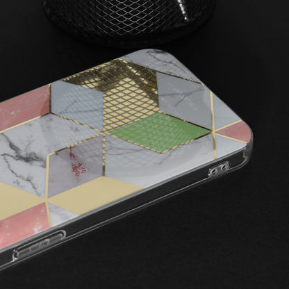 Ovitek za Xiaomi Redmi Note 13 4G, Techsuit, Marmor, Vijoličen